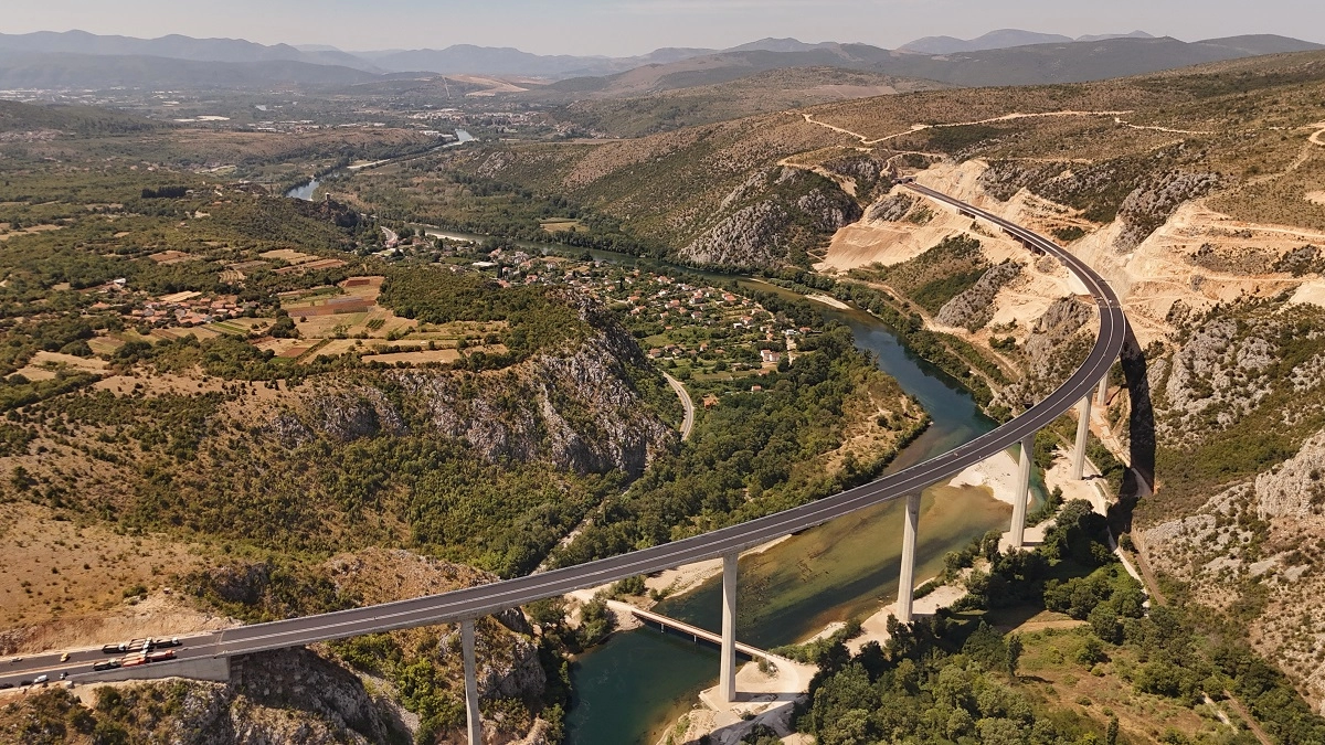 Koridor Vc: Večeras svečano otvorenje poddionice Počitelj – Zvirovići i mosta Hercegovina